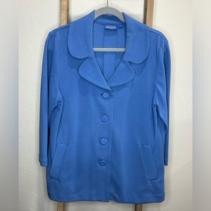 Pendleton Women’s Blue Career Jacket Blazer Size Large